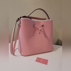 KATE SPADE genuine leather large bucket purse